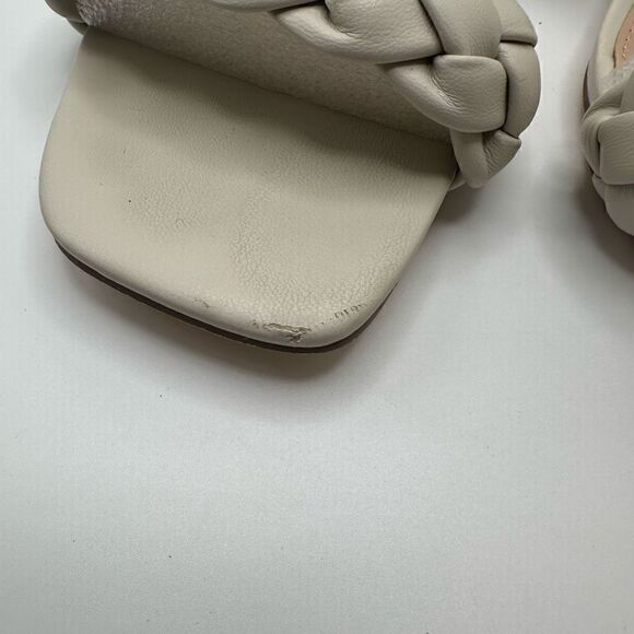 CUSHIONAIRE Women's two band braided low block heel slide sandal +Memory Foam 9 - Picture 8 of 8